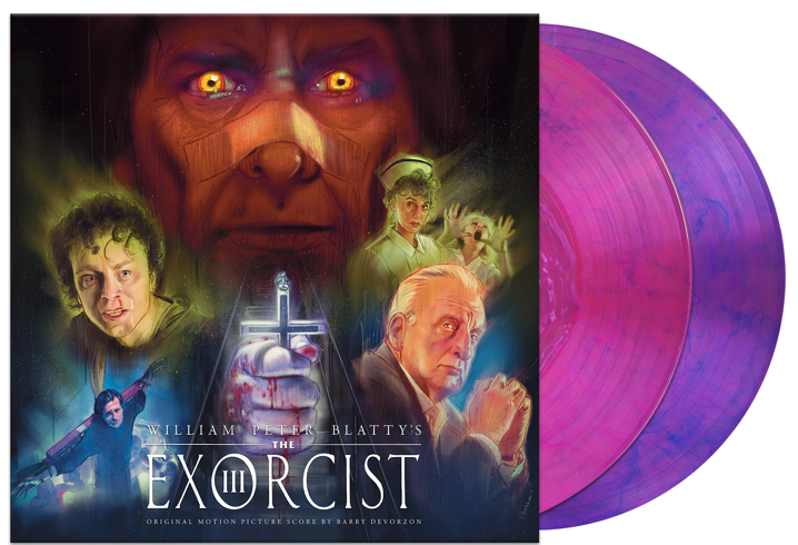THE EXORCIST III OST LIMITED EDITION NEON PURPLE SMOKE VINYL 2-LP
