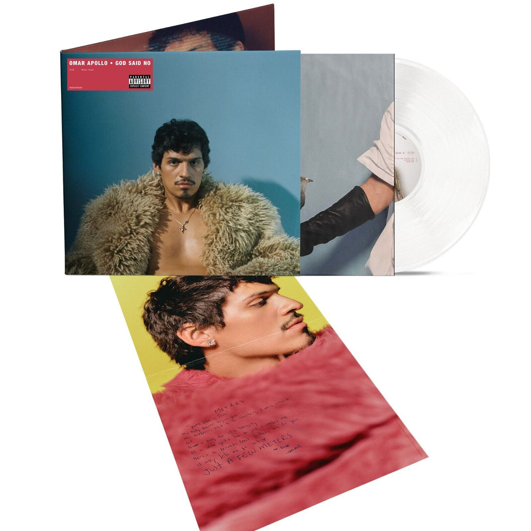 OMAR APOLLO - GOD SAID NO WHITE VINYL LP