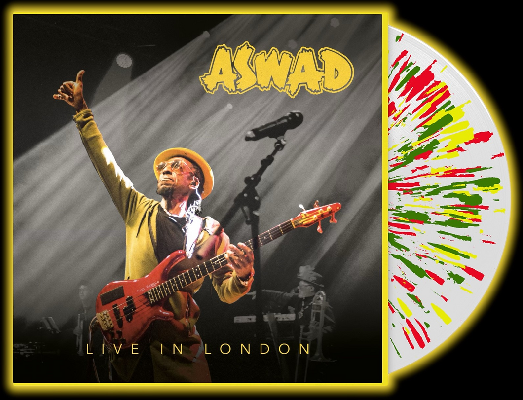 ASWAD - LIVE IN LONDON WHITE SPLATTER VINYL LP