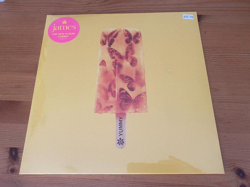 JAMES - YUMMY LIMITED EDITION RED VINYL LP