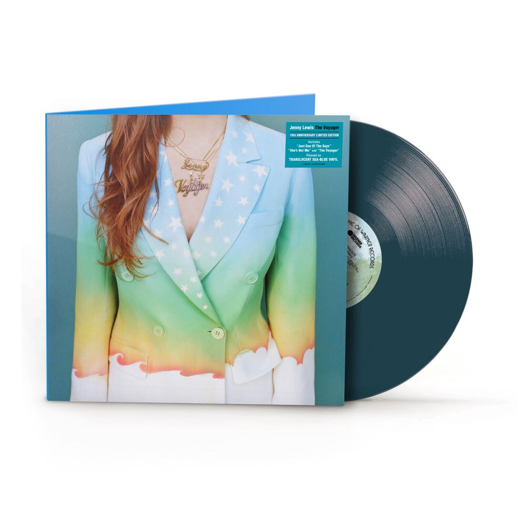 JENNY LEWIS - THE VOYAGER 10TH ANNIVERSARY EDITION TRANSLUCENT SEA BLUE VINYL LP