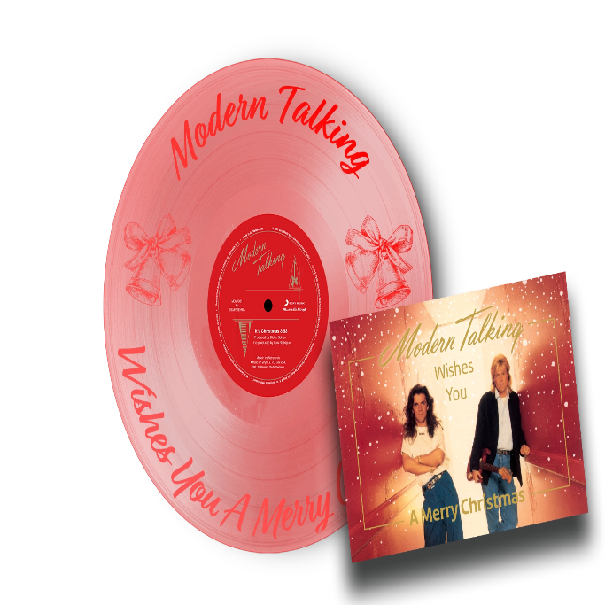 MODERN TALKING - IT'S CHRISTMAS LIMITED EDITION RED VINYL 7