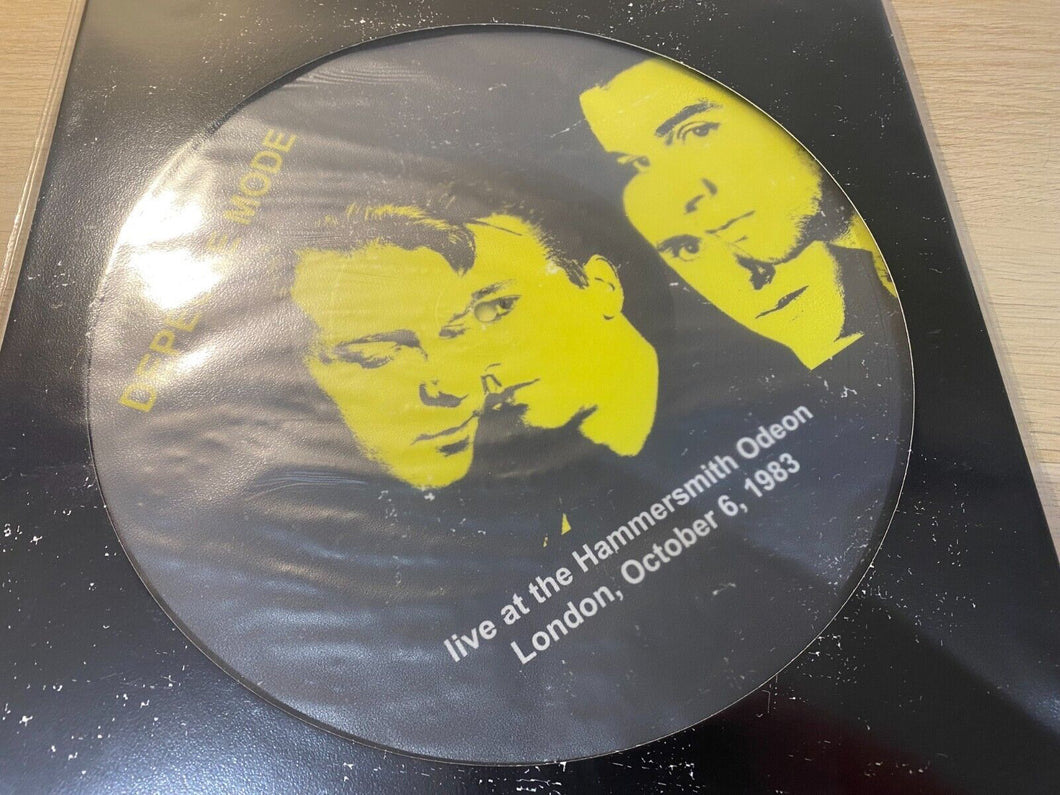 DEPECHE MODE - LIVE AT THE HAMMERSMITH ODEON LONDON OCTOBER 1983 LP PICTURE DISC