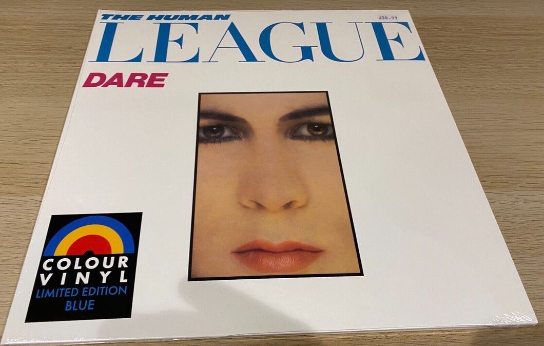THE HUMAN LEAGUE - DARE LIMITED EDITION BLUE VINYL LP