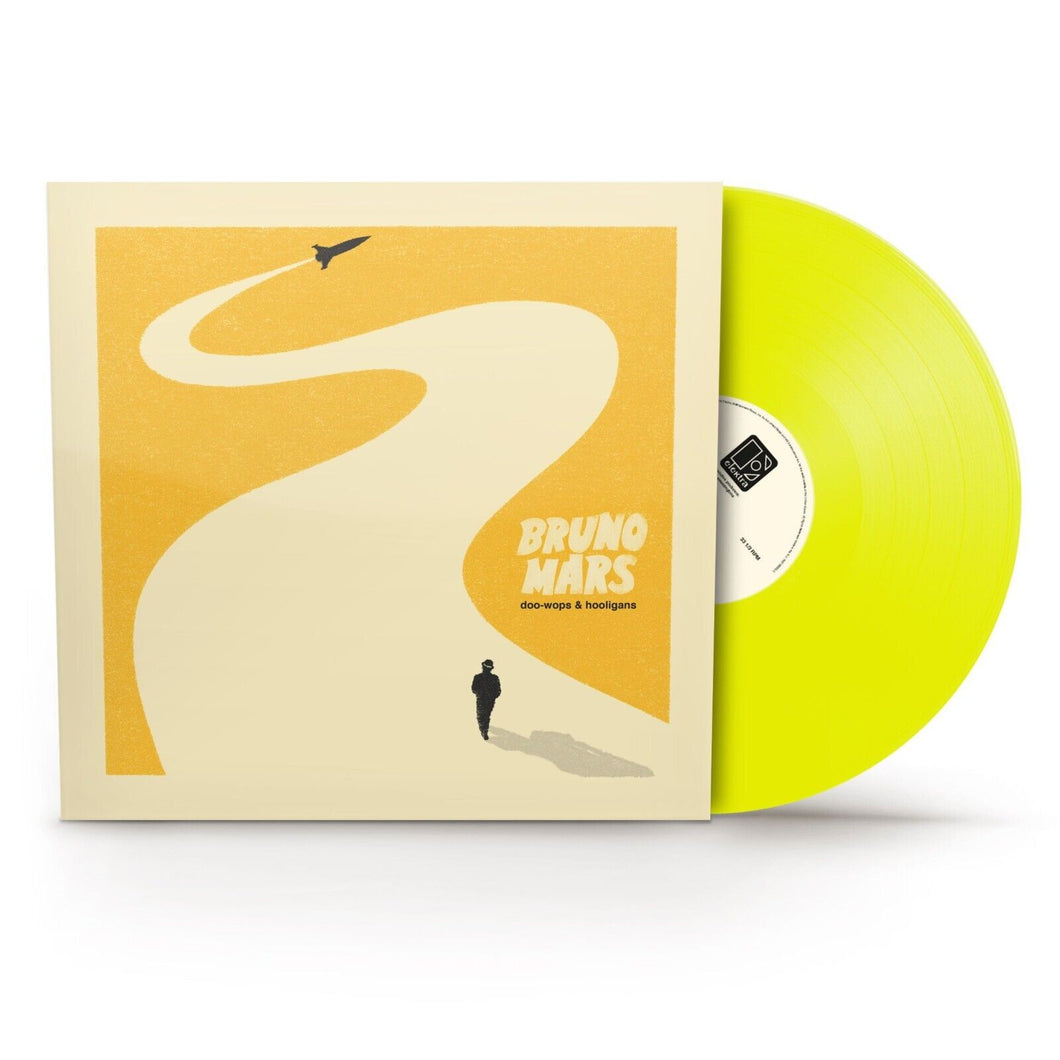 BRUNO MARS - DOO-WOPS & HOOLIGANS LIMITED EDITION NEON YELLOW VINYL LP