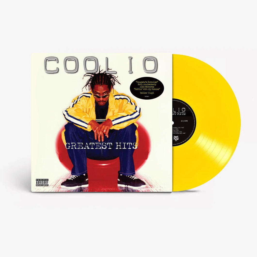 COOLIO - GREATEST HITS YELLOW VINYL LP