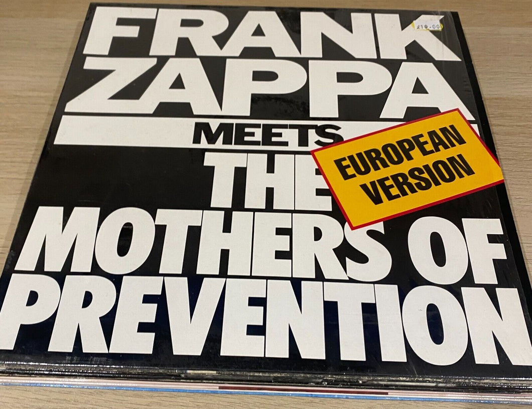 FRANK ZAPPA - FRANK ZAPPA MEETS THE MOTHERS OF PREVENTION EUROPEAN VERSION LP