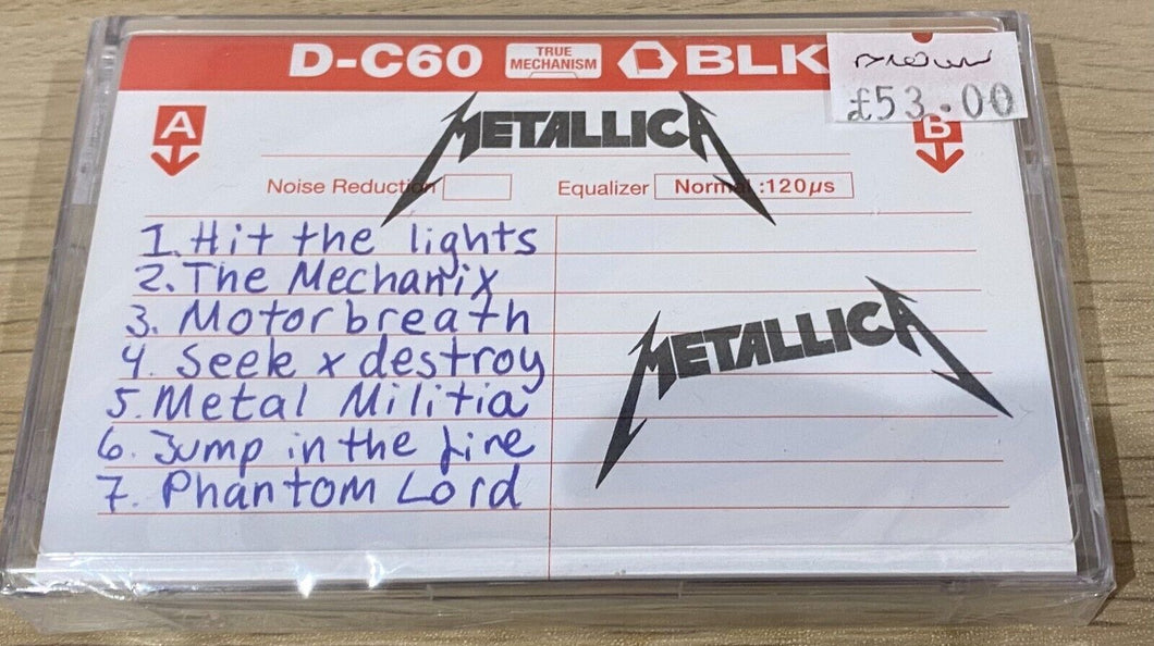 METALLICA - NO LIFE TILL LEATHER LIMITED EDITION RECORDS STORE DAY 2015 CASSETTE