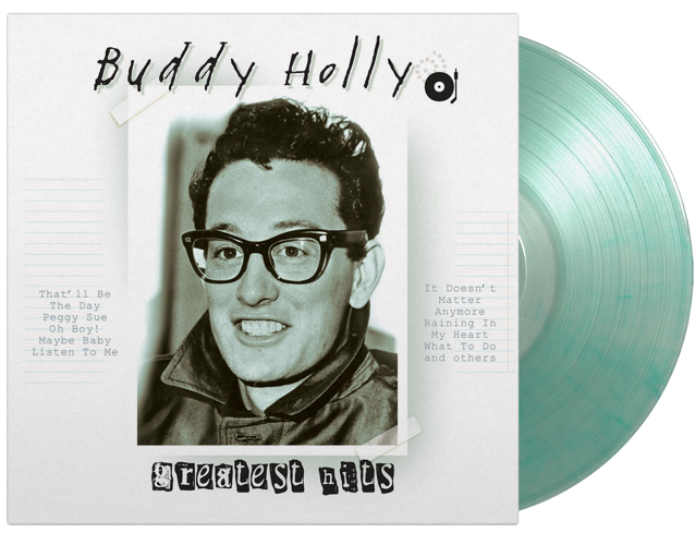 BUDDY HOLLY - GREATEST HITS COLOURED VINYL LP