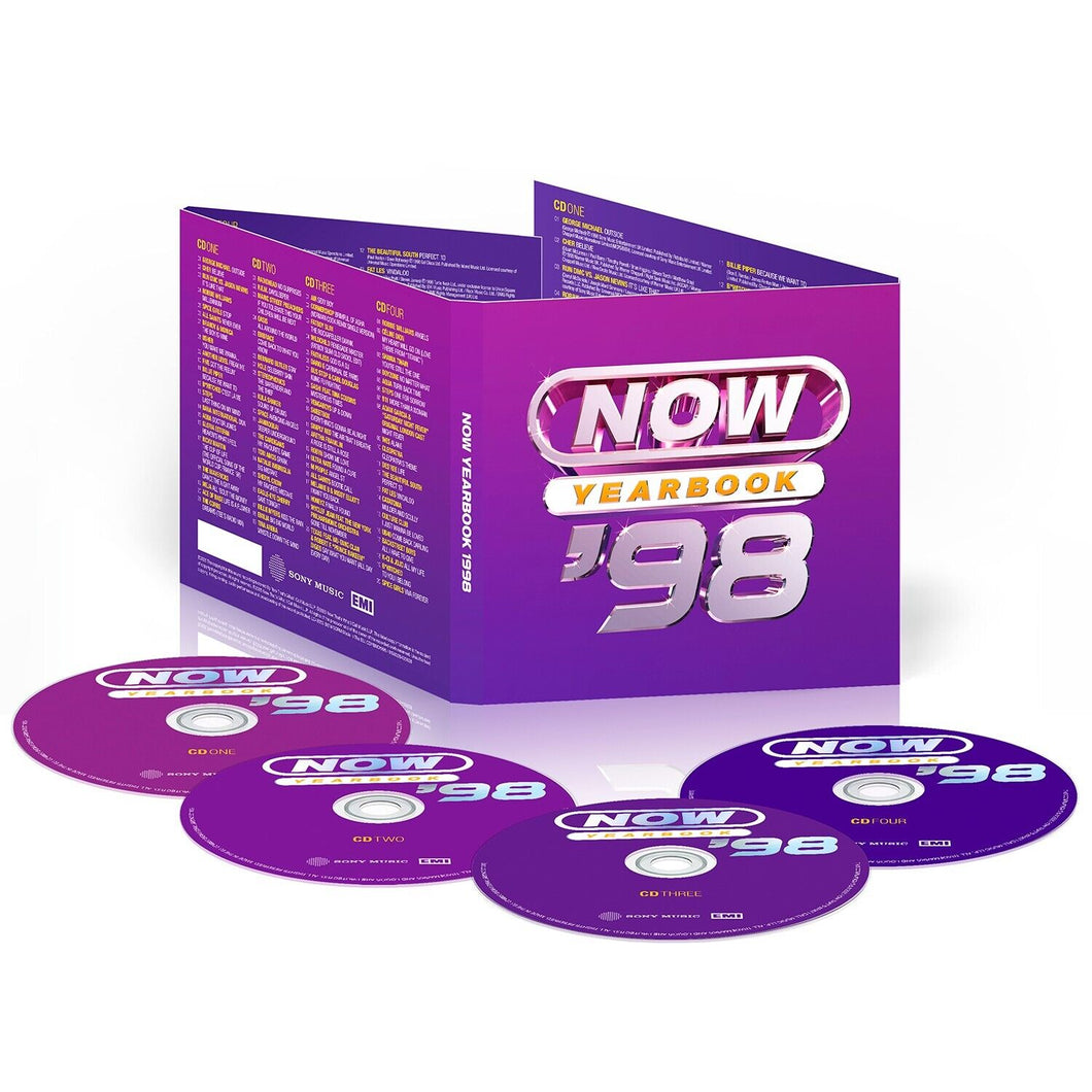 NOW YEARBOOK 1998 4-CD