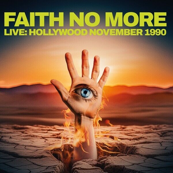 FAITH NO MORE - LIVE: HOLLYWOOD NOVEMBER 1990 LIMITED EDITION CLEAR VINYL 2-LP