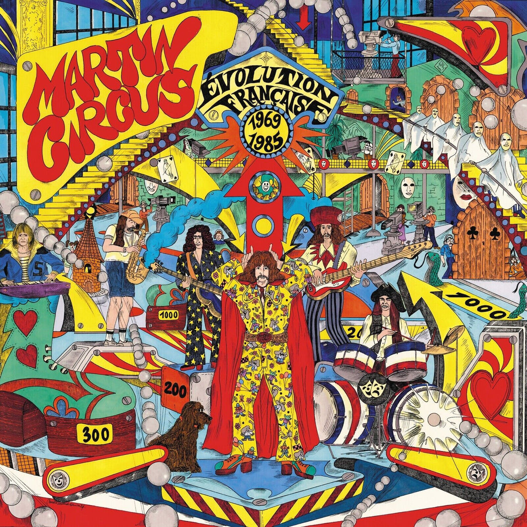 MARTIN CIRCUS - EVOLUTION FRANCAISE 1969-1985 LP