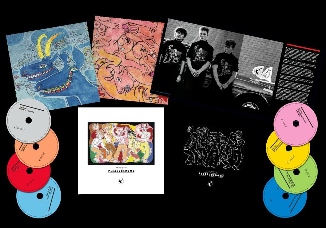 FRANKIE GOES TO HOLLYWOOD - WELCOME TO THE PLEASUREDOME LIMITED EDITION 7-CD + BLU RAY