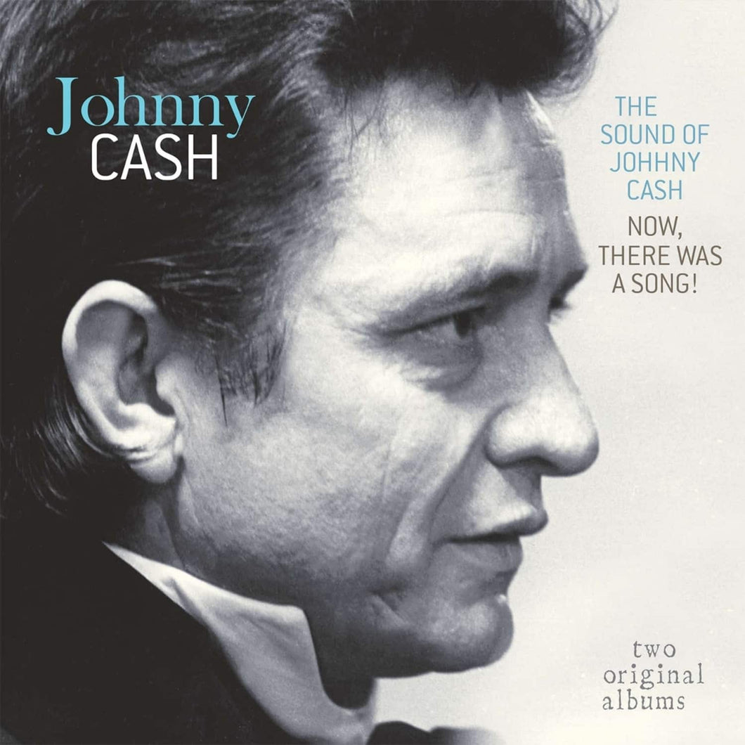 JOHNNY CASH - THE SOUND OF JOHNNY CASH / NOW, THERE WAS A SONG TURQUOISE VINYL LP
