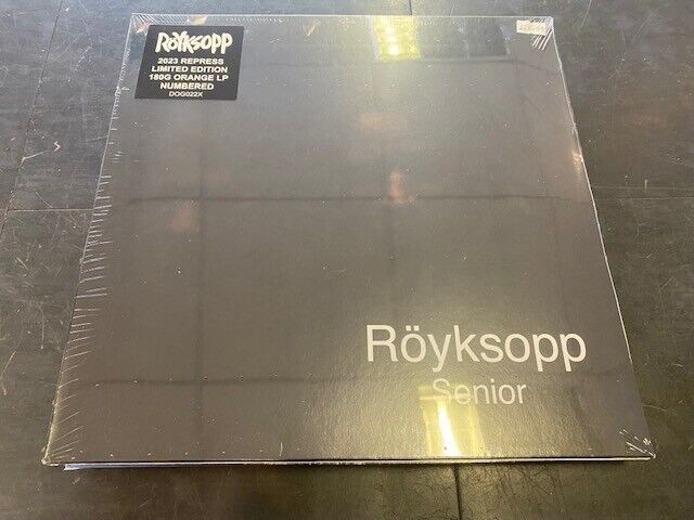 ROYKSOPP - SENIOR 2023 REPRESS LIMITED EDITION NUMBERED ORANGE VINYL LP